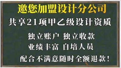 <b>设计院加盟要求</b>